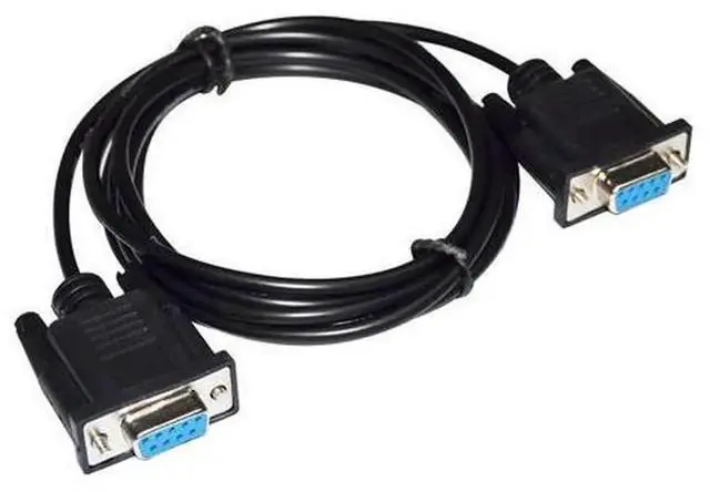 Alt view image 4 of 5 - 1.8M DB9 Female to Female RS232 Serial Adapter Cable GT01-C30R2-9S, D-SUB 9Pin Communication Cord for Mitsubishi GT11 GT15 Touch Screen Connecting to PC