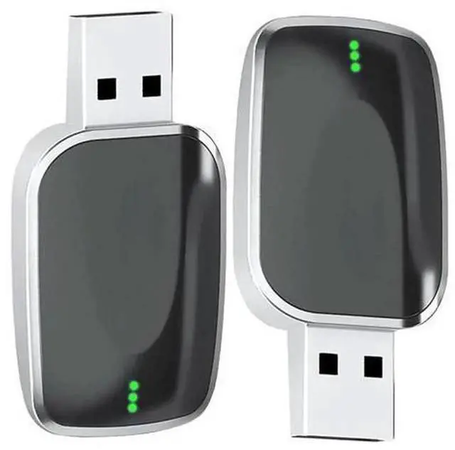 Alt view image 2 of 5 - Wireless CarPlay & Android Auto Mini Adapter Dongle, Convert Factory Wired CarPlay/Android Auto to Wireless with Auto Reconnection Function