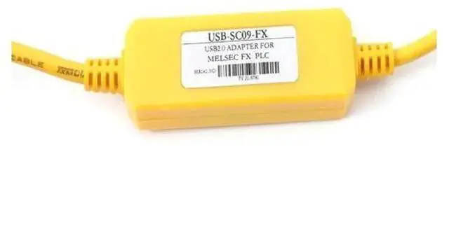 Alt view image 3 of 3 - USB-SC09-FX PLC Programming Download Cable, USB to RS422 Communication Cord Fully Compatible with Mitsubishi FX1N/FX2N/FX1S/FX3U Full Series MELSEC PLC