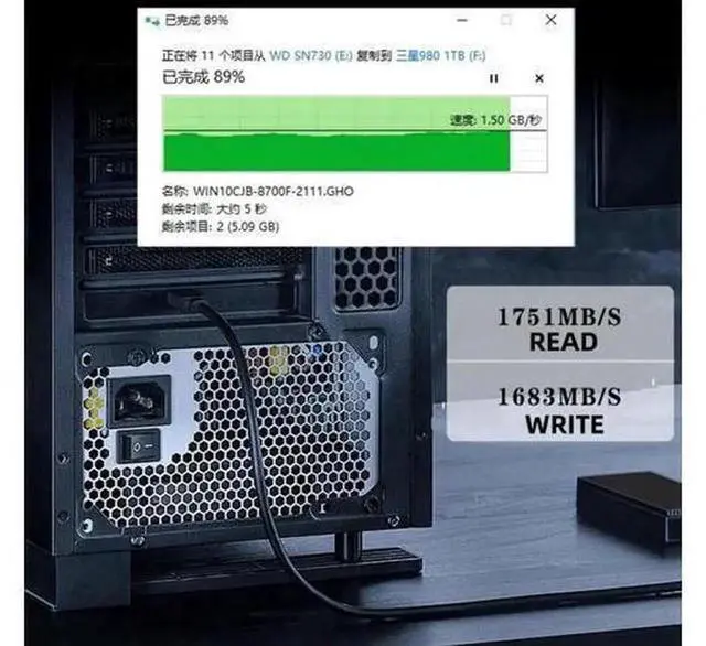 Alt view image 2 of 6 - USB 3.2 Gen2 20Gbps Type-C to PCIe 4X Expansion Card Adapter for Desktop Motherboard