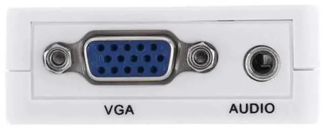 Alt view image 6 of 6 - 1080P HD VGA to HDMI Converter Adapter with Audio Port, VGA Input to HDMI Output Signal Converter for Laptop Desktop PC Connecting TV Monitor Projector
