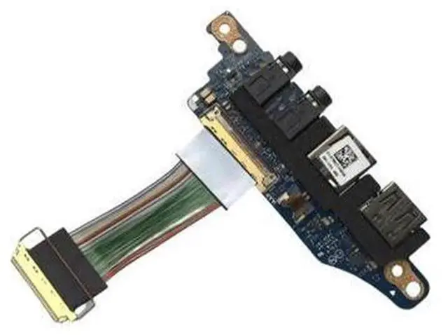 Main image of 0T981T LS-B758P USB Audio IO Board with Cable, OEM Replacement CN-0T981T T981T DC02C009G00 Side Port Daughterboard for Dell Alienware 17 R3 Gaming Laptop Repair