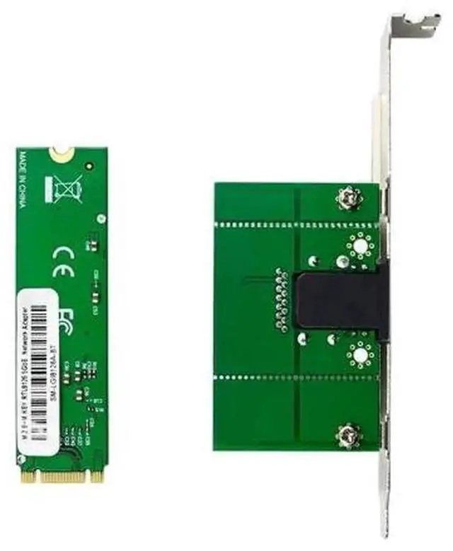 Main image of M.2 B+M Key 5G Ethernet Adapter Card with Realtek RTL8126 Chip, Single Copper RJ45 Port Low Latency Wired Network Card for Gaming Desktops, NAS Storage and High-Speed Local Data Transfer