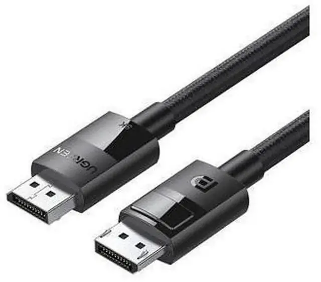 Main image of UGREEN 8K DisplayPort 1.4 Cable 10ft Nylon Braided Male to Male DP Cord, 8K60Hz 4K144Hz 1080P165Hz HDR Gaming Cable Compatible with Dell ASUS BenQ LG MSI AOC Samsung HP Monitors NVIDIA AMD GPU PC HDTV
