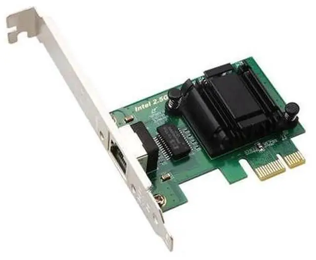 Alt view image 2 of 4 - PCIe 2.5G RJ45 Network Card with Intel I226 Chipset, 2500Mbps Diskless Gaming Ethernet Adapter, Support PXE Boot, ROS, ESXi, Windows Linux Server Desktop Low Latency LAN Card
