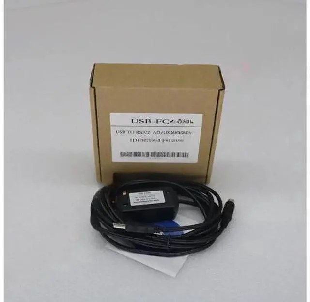 Main image of USB-FC4A PLC Programming Download Cable, USB to FC4A Communication Data Cord for IDEC FC4A Series PLC Controllers, Stable Upload Download Debug Wire for Industrial Automation Equipment, Plug and Play