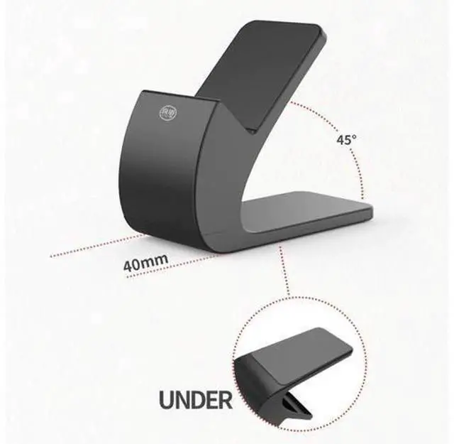 Alt view image 6 of 6 - Universal Game Controller Holder Stand, Desktop Gamepad Display Storage Bracket Compatible with Switch Pro, Xbox Series X/S, Xbox One, PS4 Wireless Game Controllers, Stable Gaming Joystick Mount Rack