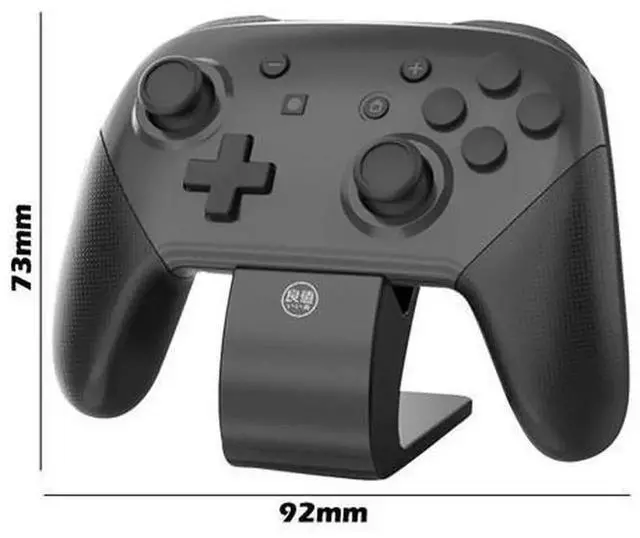 Alt view image 2 of 6 - Universal Game Controller Holder Stand, Desktop Gamepad Display Storage Bracket Compatible with Switch Pro, Xbox Series X/S, Xbox One, PS4 Wireless Game Controllers, Stable Gaming Joystick Mount Rack