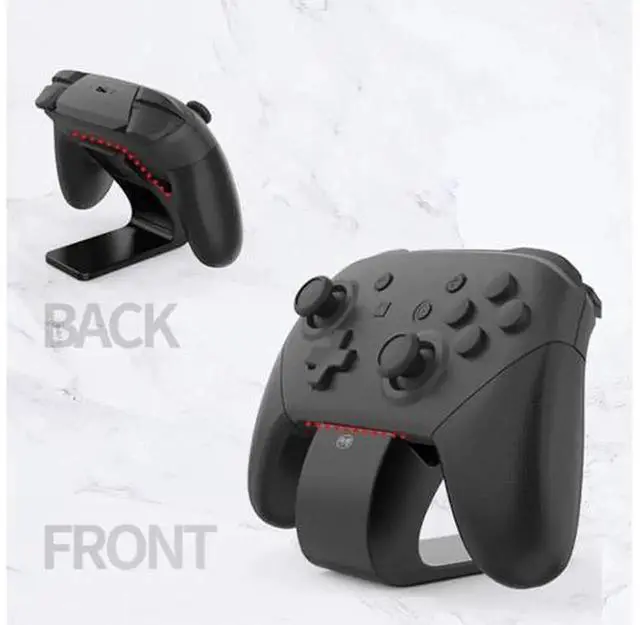 Alt view image 5 of 6 - Universal Game Controller Holder Stand, Desktop Gamepad Display Storage Bracket Compatible with Switch Pro, Xbox Series X/S, Xbox One, PS4 Wireless Game Controllers, Stable Gaming Joystick Mount Rack