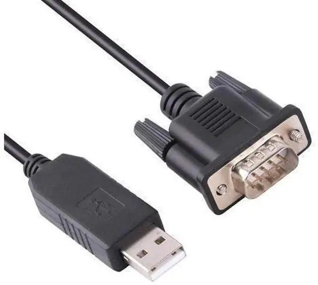 Main image of 6FT USB to RS232 DB9 Serial Communication Cable with FT231XS Chip, Replacement APC UPS 940-0024C Console Wire, Default Resume Setting Cord Compatible with SUA-1000ICH SUA-1500ICH Uninterruptible Power