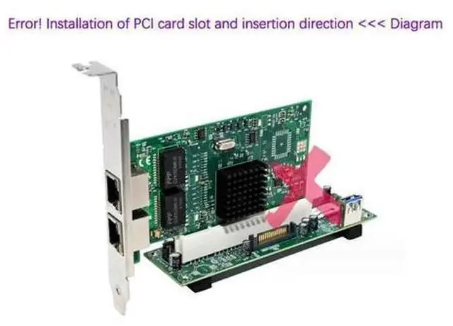Alt view image 2 of 7 - PCI-E X1 to Dual PCI Slot Expansion Card, Detachable PCI Adapter Converter for Desktop PC, Plug and Play No Extra Drivers Needed