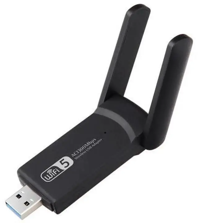 Main image of 1300Mbps Dual Band Gigabit USB WiFi Adapter, 2.4G+5.8G Driver-Free Wireless Network Card, Plug & Play USB WiFi Dongle Compatible with Windows 10/11 for Desktop Laptop All Brand PCs