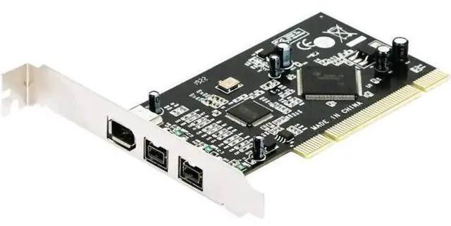 Main image of PCI Firewire Combo Expansion Card, 2×IEEE 1394B 9Pin + 1×1394A 6Pin Firewire Controller Adapter, Internal PCI Add-On Card for Desktop PC Video Capture Devices