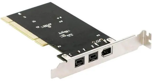 Alt view image 3 of 5 - PCI Firewire Combo Expansion Card, 2×IEEE 1394B 9Pin + 1×1394A 6Pin Firewire Controller Adapter, Internal PCI Add-On Card for Desktop PC Video Capture Devices