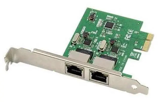 Alt view image 5 of 5 - PCIe x1 Dual Port Gigabit Ethernet Network Card with Realtek RTL8111F Chip, 1000Mbps PCI Express LAN Adapter for Desktop PC, Comes with Full & Low Profile Brackets