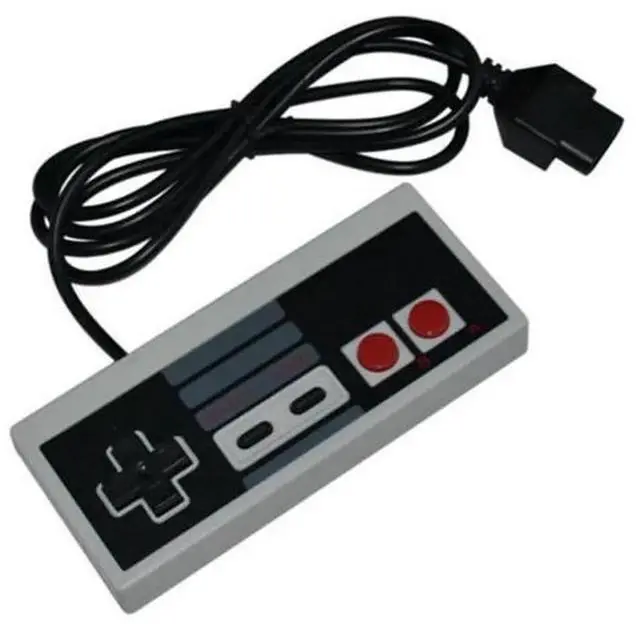 Alt view image 4 of 4 - USB Wired NES Classic Game Controller, Retro NES Joystick Gamepad Compatible with Nintendo NES Classic Edition, Windows PC, Laptop Retro Game Emulators