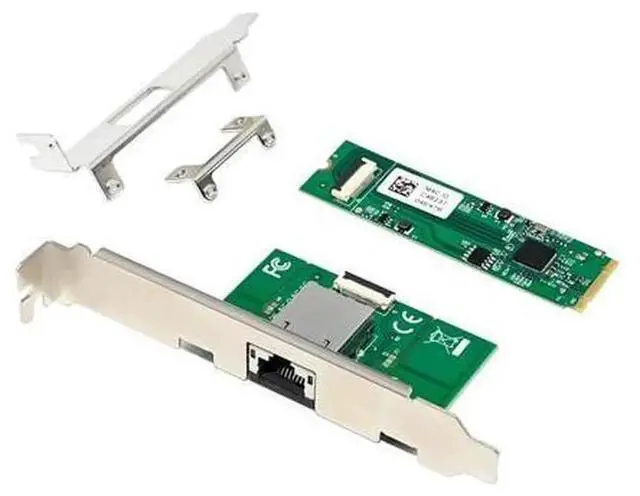 Alt view image 3 of 4 - M.2 B+M Key 5G Ethernet Network Card with Realtek RTL8126 Chip, Single RJ45 Copper Port Wired LAN Adapter, Low Latency Gaming NIC Supports 5G/2.5G/1G for Desktop PC NAS Streaming