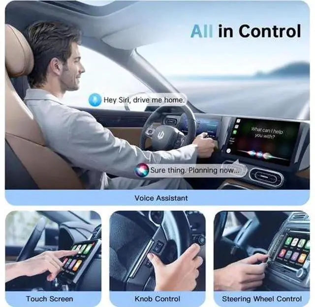Alt view image 3 of 7 - Wireless CarPlay Adapter for iPhone, Convert Factory Wired CarPlay to Wireless Connection, Super Mini Plug-and-Play CarPlay Dongle, Fast Auto Connect for Vehicles with Original Wired Apple CarPlay