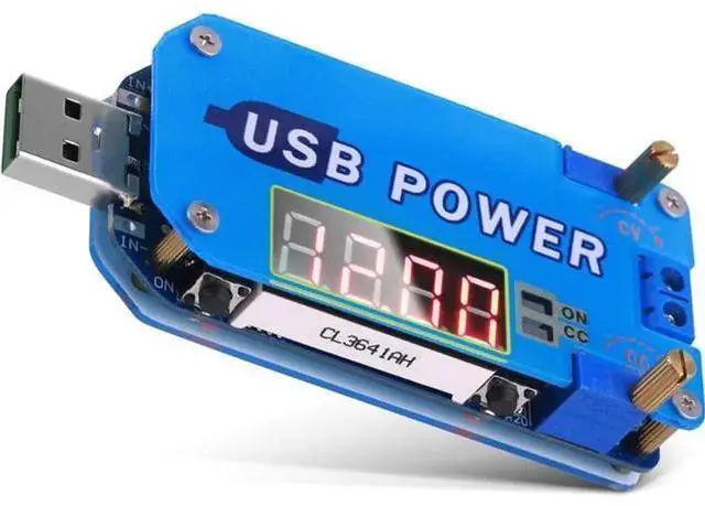 Main image of 15W DC-DC Buck Boost Converter with Housing, Adjustable CVCC USB Power Supply Module, Step Up Step Down Voltage Regulator Supports Output 3.3V 9V 12V 24V 30V for Electronic DIY Projects