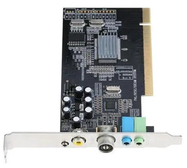 Alt view image 5 of 7 - PCI TV Tuner Capture Card with Remote Control, Analog MPEG Video DVR Recorder Supports PAL BG PAL I NTSC SECAM Standard TV Signals for Desktop PC Multimedia Recording