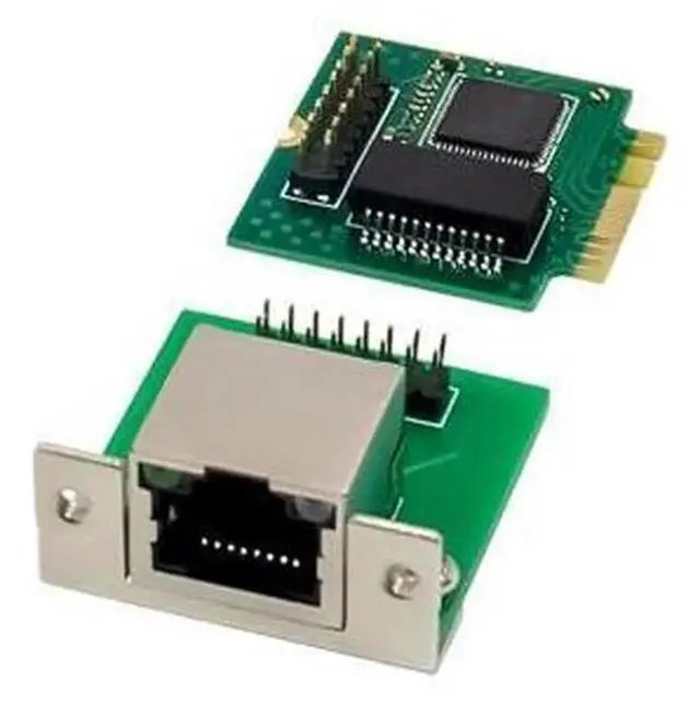 Alt view image 3 of 4 - M.2 A+E Key Gigabit Ethernet Adapter Card with Intel I210AT Chip, Single RJ45 Copper Port Wired LAN NIC for Mini Desktops and Low-Power Servers