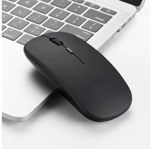 Alt view image 6 of 7 - 2.4G Wireless Rechargeable Silent Office Mouse with Type-C Charging Port, Quiet Click Wireless Computer Mice Compatible with Desktop PC, Laptop, Notebook for Daily Office Work