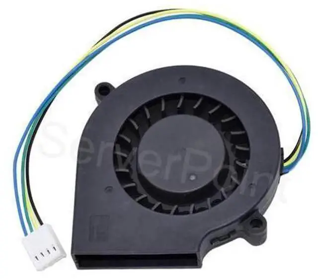 Alt view image 2 of 2 - For COOLSERVER BB7515BU B127515BU 75×15mm Centrifugal Blower Fan, DC 12V 0.80A 4-Wire PWM Dual Ball Bearing Server Cooling Fan for 1U Server CPU Copper Heatsink Replacement