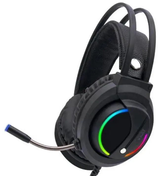 Main image of 7.1 Surround Sound USB Gaming Headset, Over-Ear Wired PC Gaming Headphones with Noise Isolation Microphone, Adjustable Headband Gaming Earphones for Desktop Computer Gamers