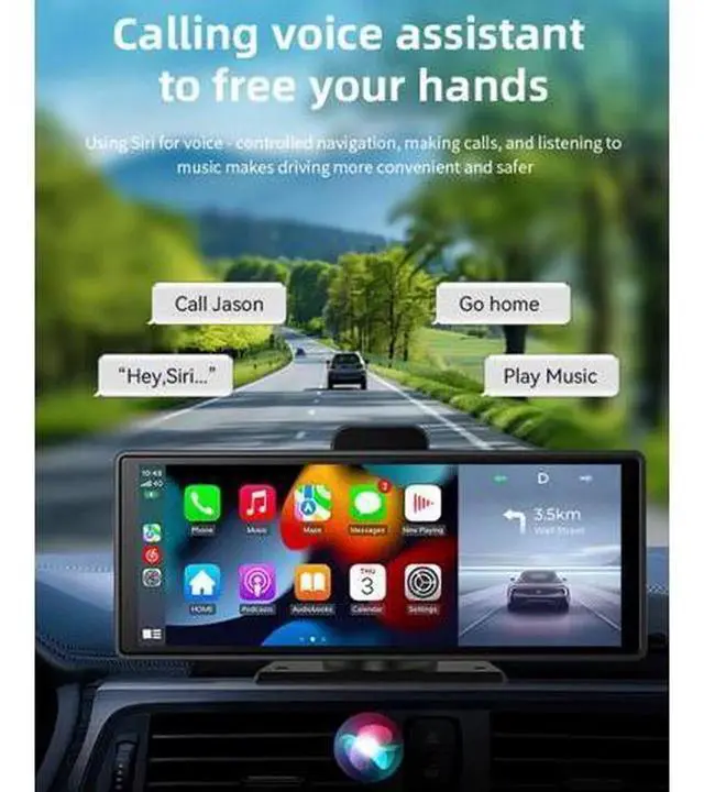 Alt view image 5 of 5 - Green Mini Wireless CarPlay Adapter for iPhone iOS 10+, Bluetooth Wireless Dongle Convert Factory Wired CarPlay to Wireless, Plug & Play Low Latency Car Play USB Adapter for Vehicles with OEM Wired