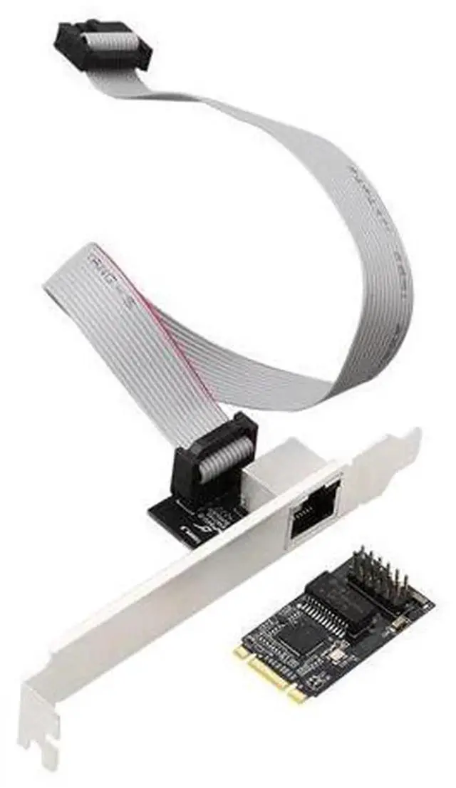 Alt view image 2 of 4 - M.2 B+M Key 2.5G Gigabit Ethernet Adapter, 2500Mbps Industrial & Gaming Network Card Built with Intel I226 Controller Chip