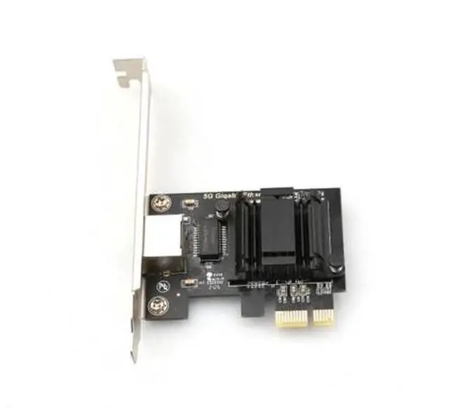 Main image of Single Port PCIe 5G RJ45 Ethernet Card, Realtek RTL8126 Chip Gaming Wired Network Adapter, Support PXE Diskless Boot for Desktop PC