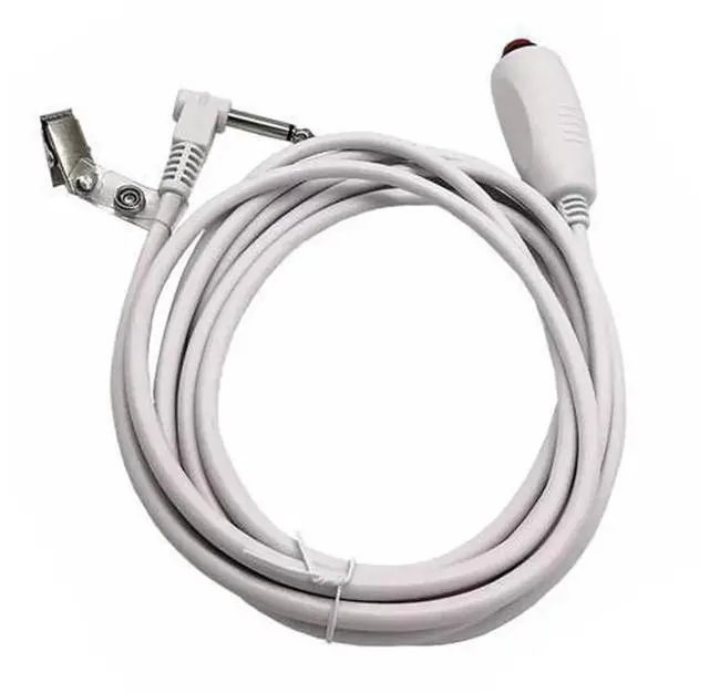 Alt view image 2 of 5 - 9.8FT Waterproof Patient Emergency Call Cord with 6.35mm Plug, Replacement Nurse Call Button Cable for Hospital Nurse Call System