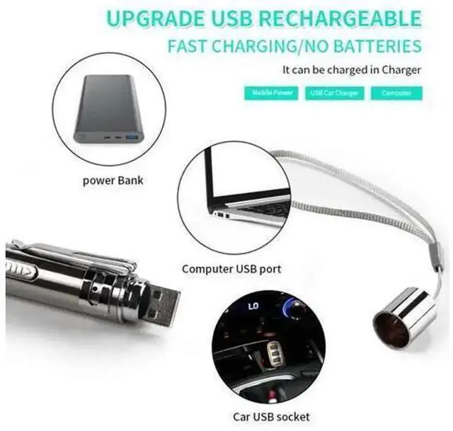 Alt view image 2 of 5 - USB Rechargeable 5MW Red Dot Laser Pointer Pet Interactive Toy, Multifunctional Laser Pen with UV Flashlight for Cat Dog Training & Entertainment