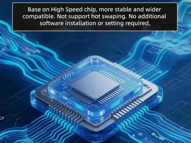 Alt view image 6 of 7 - 8 Port M.2 M Key to SATA 3.0 Expansion Card with ASM1166 Chip, 6Gbps NVMe M.2 to SATA Adapter for Desktop HDD SSD, LED Status Indicator & Full Installation Tools Included