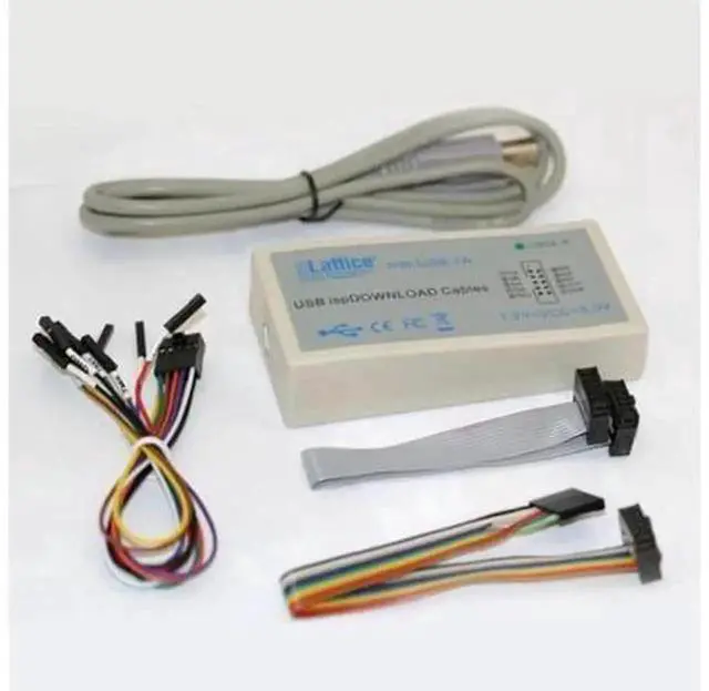 Alt view image 3 of 4 - HW-N-2A JTAG SPI Download Cable Programmer Tool, USB in-system Programming Cable for All LATTICE FPGA & CPLD Chips