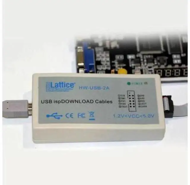 Alt view image 4 of 4 - HW-N-2A JTAG SPI Download Cable Programmer Tool, USB in-system Programming Cable for All LATTICE FPGA & CPLD Chips