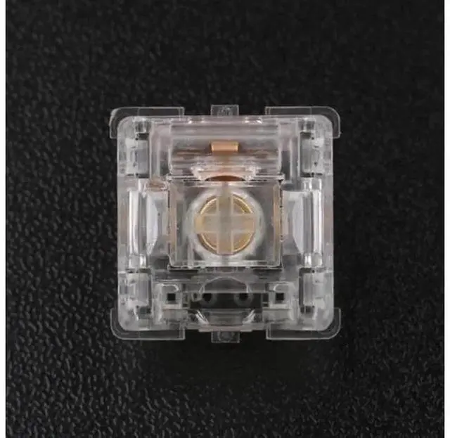 Alt view image 2 of 6 - Everglide Aqua King V3 5Pin 55g Transparent Linear Switch, MX Hot Swappable Mechanical Keyboard Switch for Custom Gaming Typing Keyboards