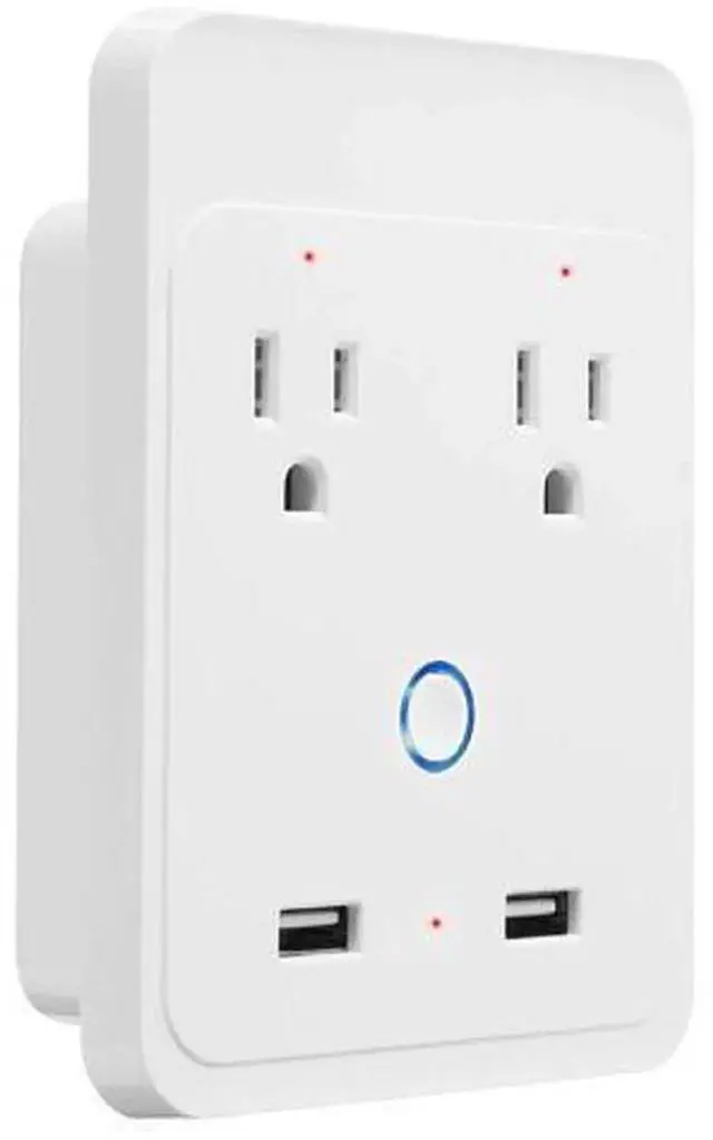 Main image of US Standard WiFi Wireless Smart Socket Plug, WiFi Smart Sub-Control Power Strip Outlet, No Hub Required for Home Smart Appliance Control