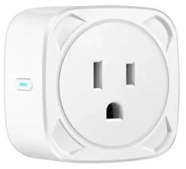 Main image of 1 Pack Tuya WiFi Smart Plug US Standard Smart Socket, Voice Control Smart Outlet with Power Statistics & Countdown Timer Function for Home Appliances