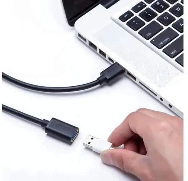 Alt view image 2 of 7 - 25Ft/8M USB 3.0 Extension Cable, High Speed Type A Male to A Female USB Extender Cord, Compatible with Xbox, PlayStation, USB Flash Drive, External Hard Drive, Keyboard, Printer, Scanner