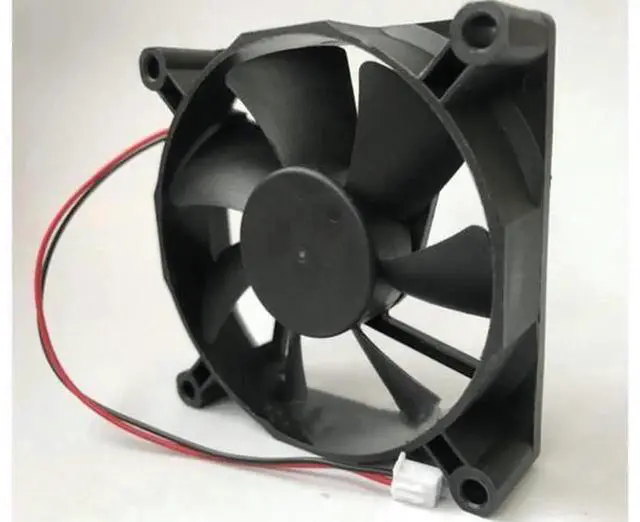 Alt view image 3 of 3 - TD8020LS DC Brushless Cooling Fan, 80x80x20mm 2-Wire Replacement Cooler Fan, DC 12V 0.08A 2500RPM 32CFM Silent Axial Fan, Compatible with Water Dispenser, Chassis, Industrial Equipment, Small Electron