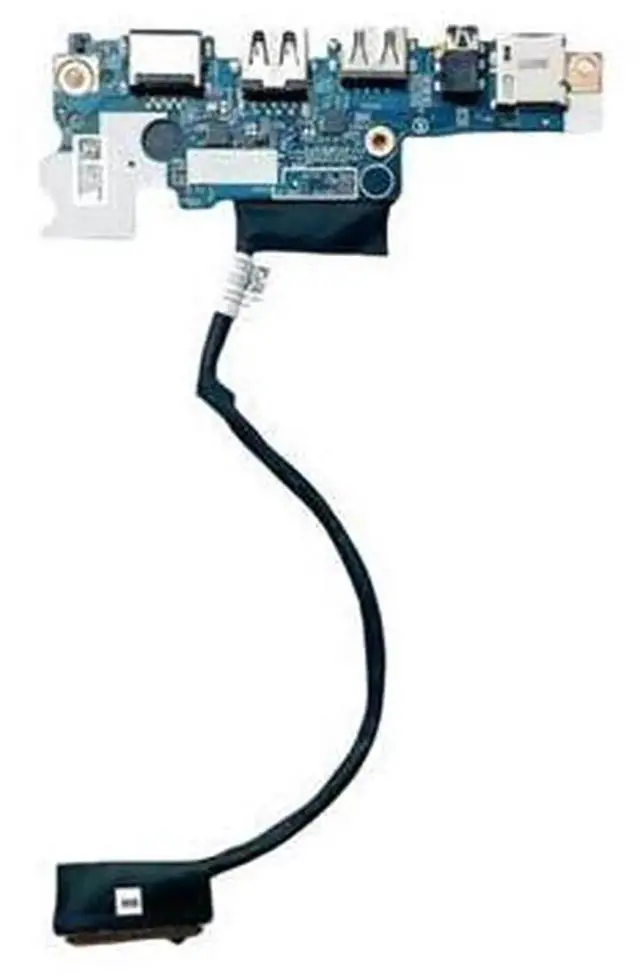 Main image of Laptop IO Board Replacement CN-0Y67KR 0Y67KR Y67KR, USB Audio WLAN Daughterboard With Ribbon Cable, Compatible For Dell Latitude 3410 E3410, Integrated USB Combo Audio Wi-Fi Antenna Interface Board