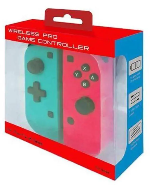 Alt view image 2 of 6 - Wireless Bluetooth Game Controller Compatible with Nintendo Switch, Ergonomic Switch Gamepad Joystick, Rechargeable Wireless Bluetooth Gaming Controller for Switch Console, Support Motion Control & Tu
