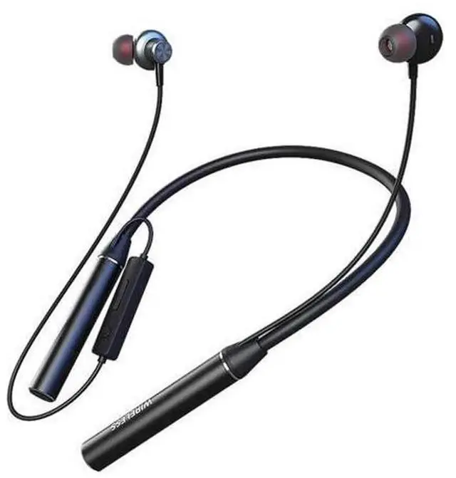 Main image of GYM530 Wireless Neckband Bluetooth Headphones, 80H Ultra Long Playtime Stereo Bass Sports Earphones, Built-in TF Card Slot, Magnetic Earbuds, Hands-Free Mic Neckband Headset for Running Workout Gym Da