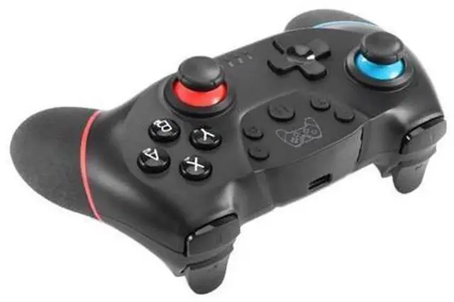 Alt view image 2 of 6 - Wireless Bluetooth Game Controller with 6-Axis Gyro & Dual Motor Vibration, Ergonomic Wireless Gamepad Compatible with Nintendo Switch/Switch Lite/Switch OLED, Rechargeable Switch Gaming Accessory wit