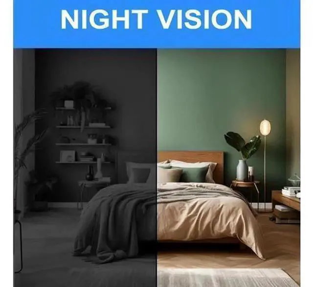 Alt view image 3 of 7 - Mini Hidden Wireless WiFi Camera 1080P HD Secret Nanny Cam, APP Remote Control Surveillance Camera with Infrared Night Vision, Indoor Outdoor Security Camera for Baby Monitor, Pet Recording, Support V