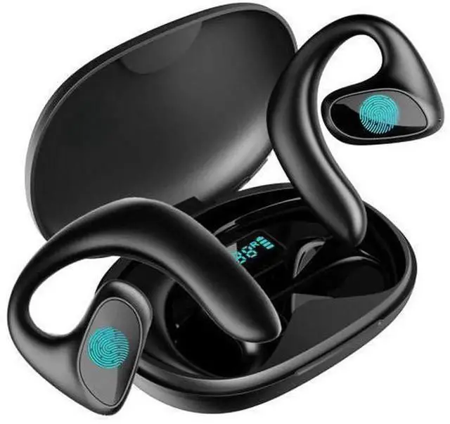 Main image of Real-Time AI Translation Open Ear Earbuds, Wireless Bluetooth Offline Live Language Translator Earpiece Device, Portable All-Language Interpreter Headphones with Instant Voice Translation for Travel