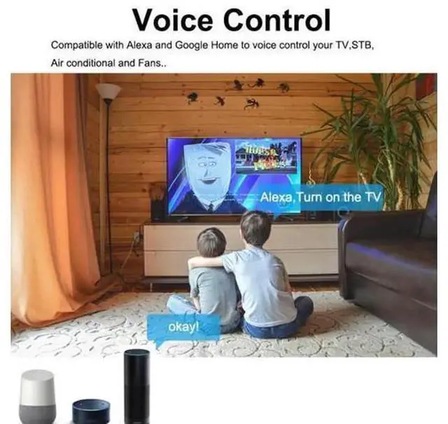 Alt view image 3 of 6 - 1 Pack Smart WiFi IR Remote Controller, Tuya Smart Life APP Compatible Wireless Infrared Universal Remote Hub, WiFi to IR Signal Transmitter for Smart Home Control of Air Conditioner, TV, Set Top Box