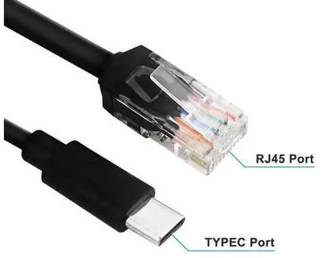 Alt view image 2 of 7 - 5V 4A Gigabit PoE Splitter Type-C Output, IEEE 802.3af/at Compliant 10/100/1000Mbps Power Over Ethernet Adapter, PoE Power Supply Exchanger for Raspberry Pi 5/4, IP Camera, Dropcam, Tablets, 1 Pack