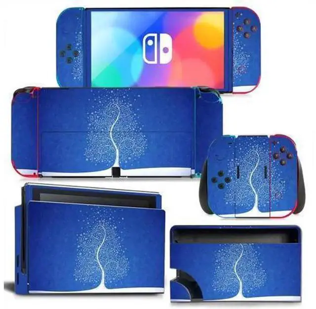 Main image of Weather & Scenery Vinyl Skin Decal Full Wrap for Nintendo Switch NS Console, Joy-Con Controllers & Dock, Anti-Scratch Protective Film Style 1246